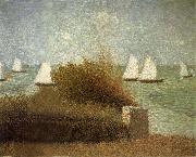 The Sail boat Georges Seurat